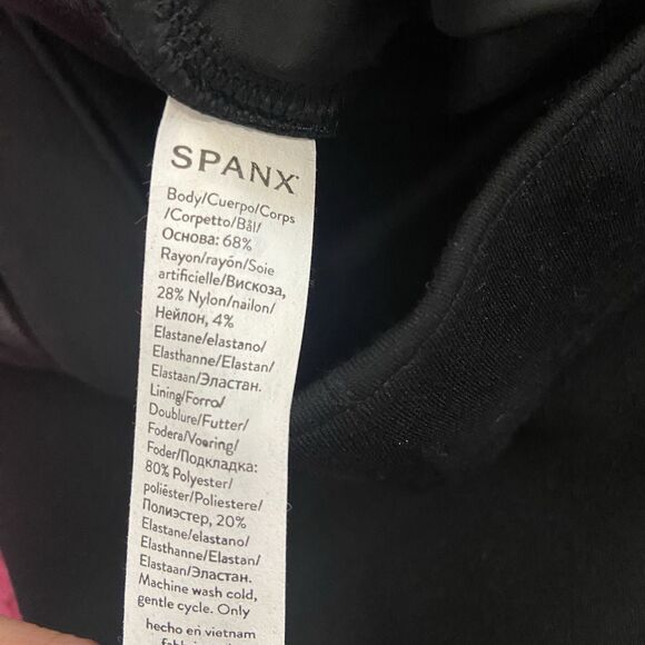 Spanx PBP Hi Rise Flare Ponte Knit Pants Black Size Small - Picture 8 of 12